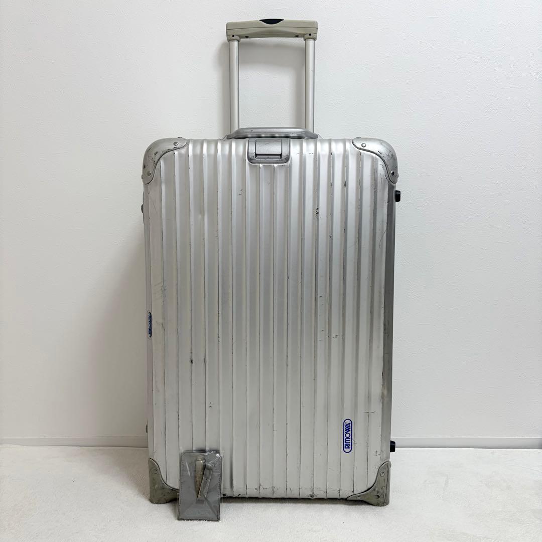 リモワ トパーズ アルミニウム ダイヤルロック式 2輪 スーツケース シルバー