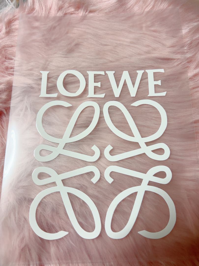 ✧︎*。LOEWE ロエベ ノベルティ クリアファイル