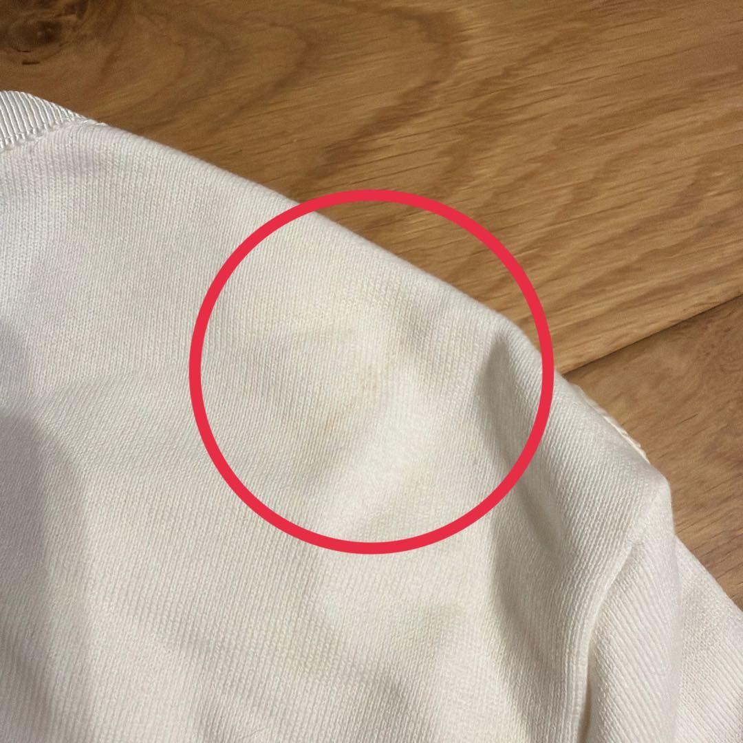 モンクレール　ホワイト ダウンジャケット