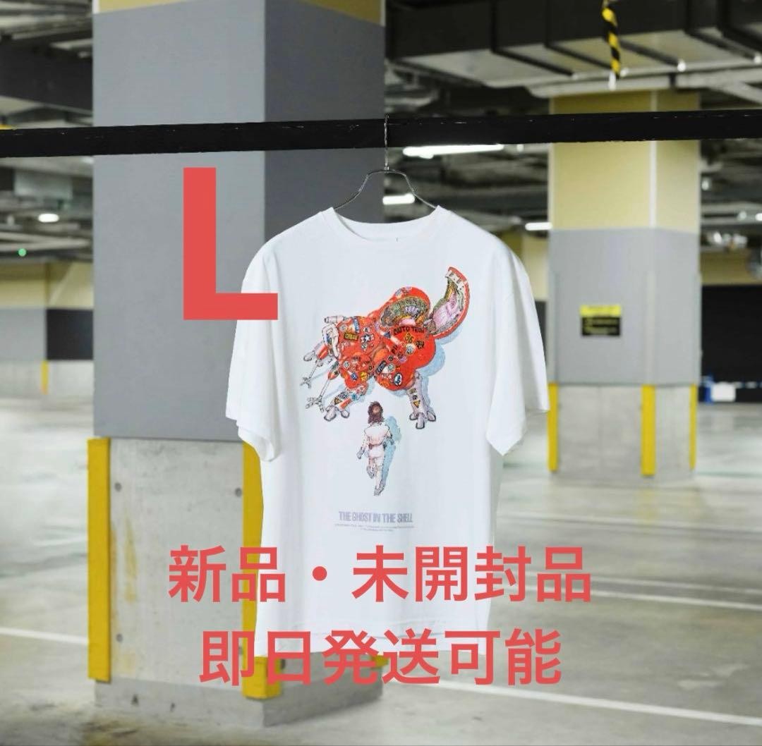 大友克洋 攻殻機動隊 トリビュートイラスト Tシャツ　L