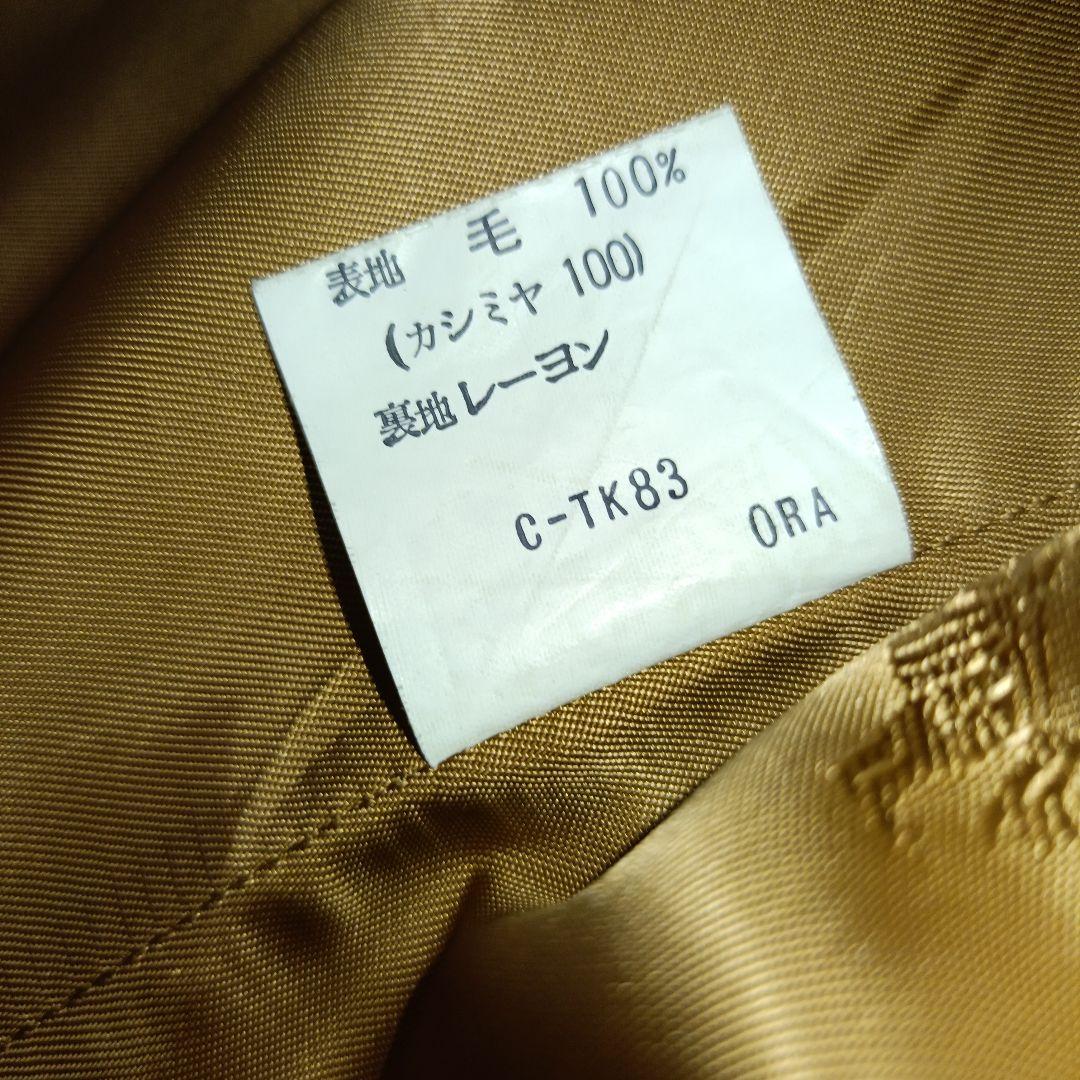 美品■Burberrys カシミヤ100% ダブル チェスターコート XLサイズ