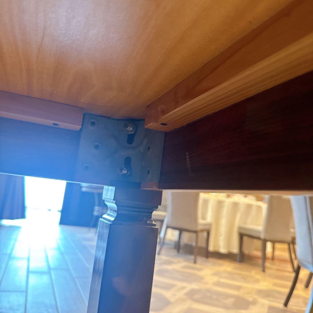 イタリア ダイニングテーブル 象嵌細工 エレガント クラシック ヨーロピアン