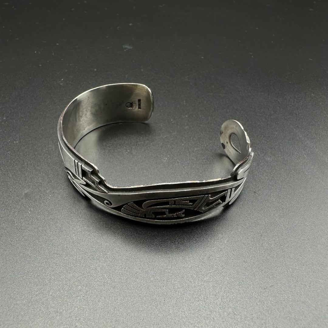 HOPI Berra Tawahongva オーバーレイ バングル