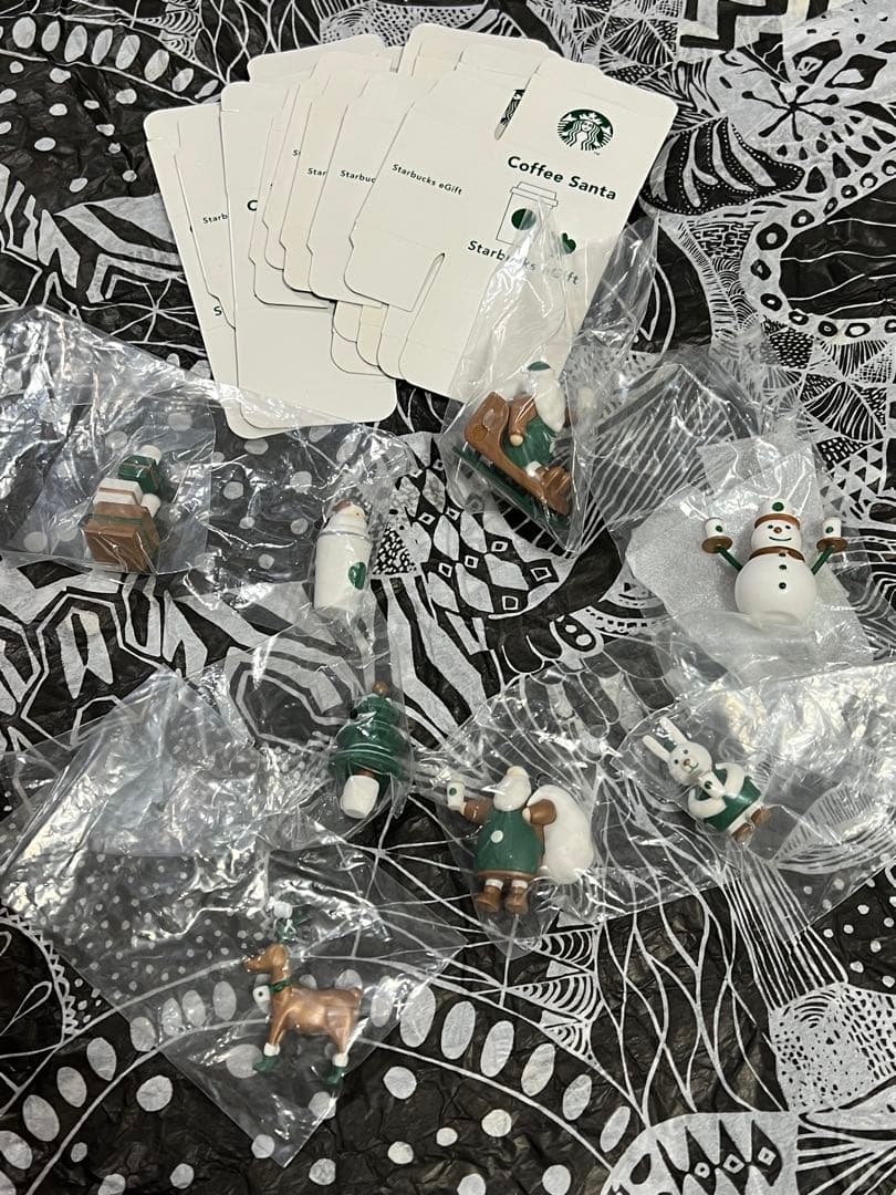 スターバックス　コーヒーサンタ　2017 全8種　コンプリート 非売品