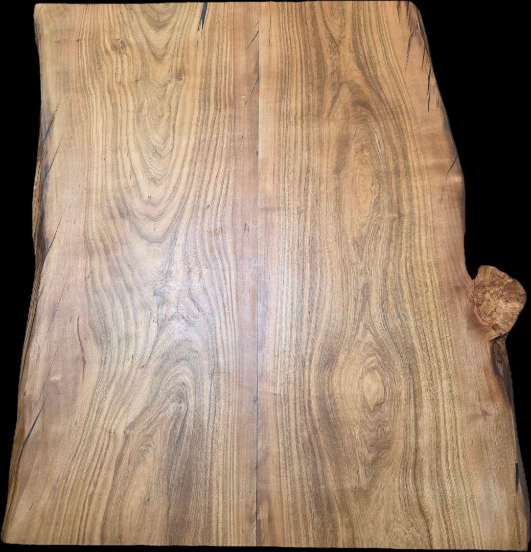 【極厚3.4cm】桜 サクラ 無垢材 天板 テーブル 2枚継ぎ