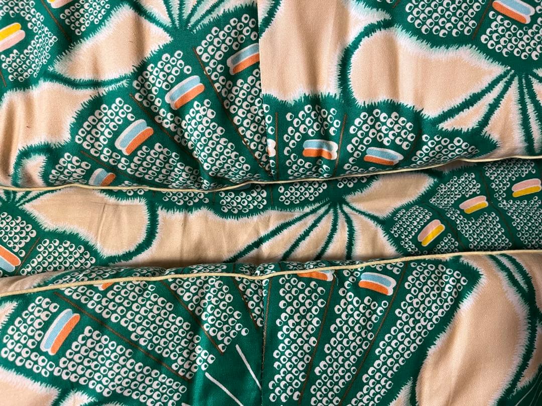 布団セット 花柄・扇子柄 綿素材