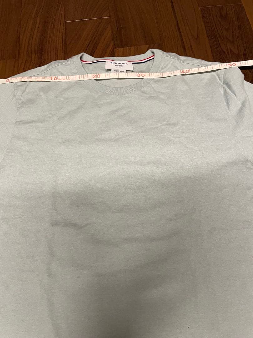 THOM BROWNE 4bar 長袖シャツ サイズ2 ブルーグリーン