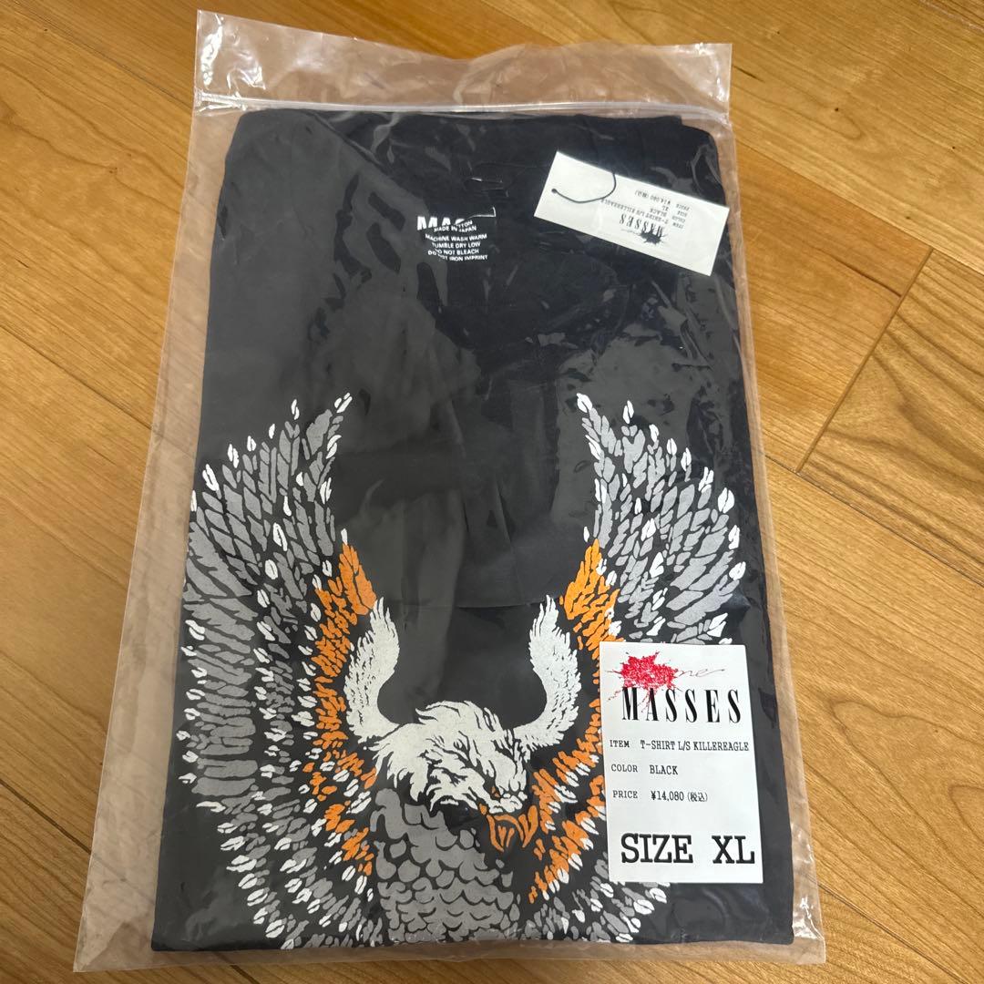 MASSES [MASSEST] Tシャツ L/S KILLEREAGLE