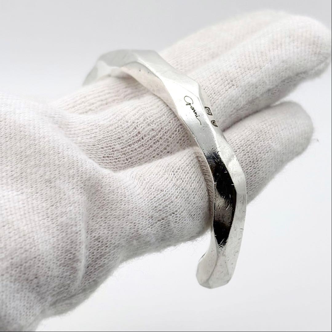 ガルニ クロッケリー バングル L シルバー925