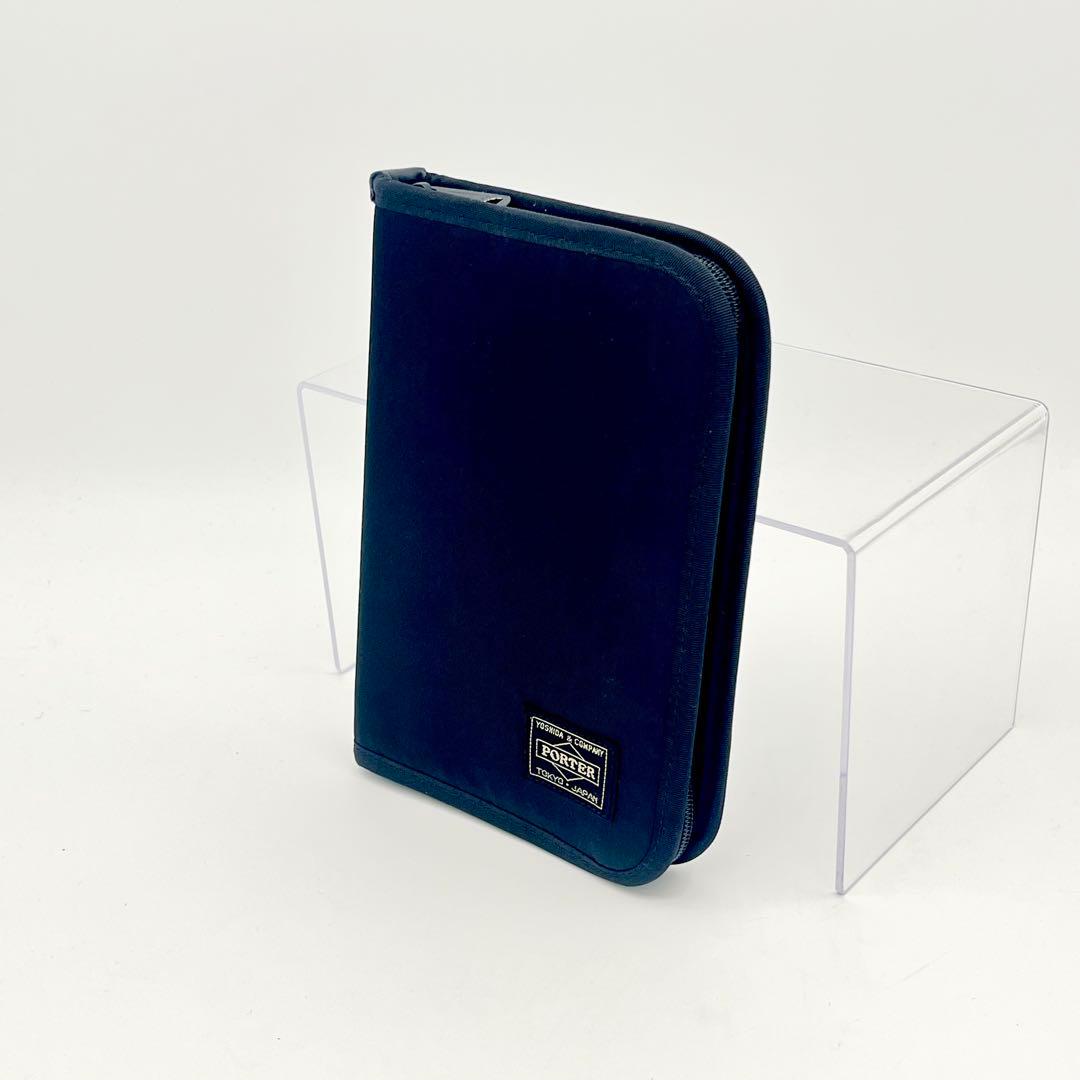 極美品 PORTERタンカー システムバインダー Kindle ケース 手帳 黒