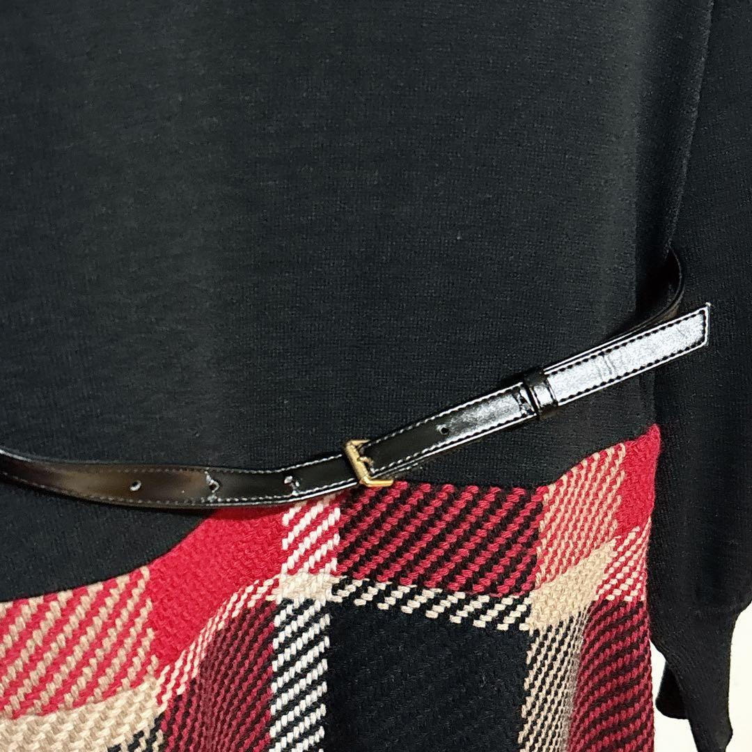 希少✨本田翼着用 完売品 BLUE LABEL　ドッキングワンピース　チェック