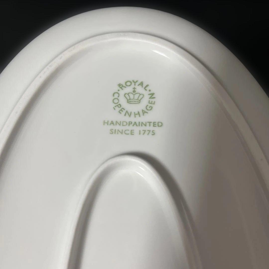 最終価格［新品］ロイヤルコペンハーゲン　ブルーフルーテッドメガ　ロングデッシュ②