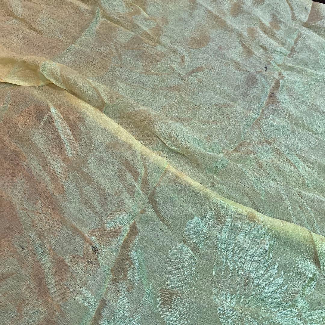 アンティーク 大正ロマン 七五三 七歳 着物 作り帯 小物一式 フルセット 蝶々