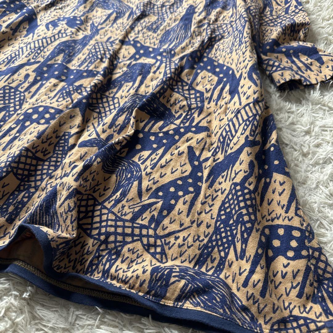 mina perhonenミナ 総柄ワンピース unichorus 140cm