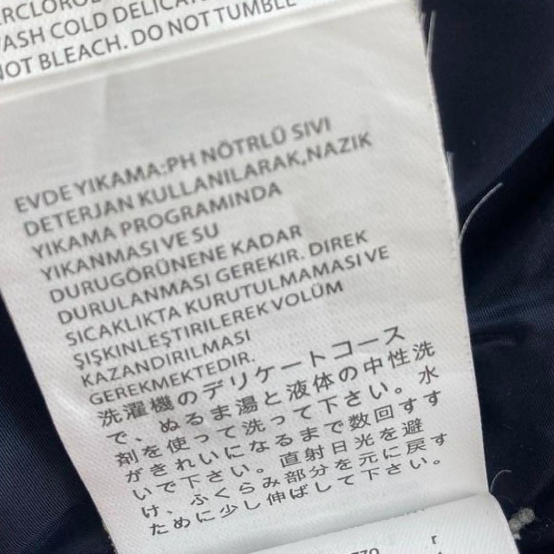 ま*か様 【2WAY】MaxMara　ダッフルダウンコート Aライン ベルト 紺