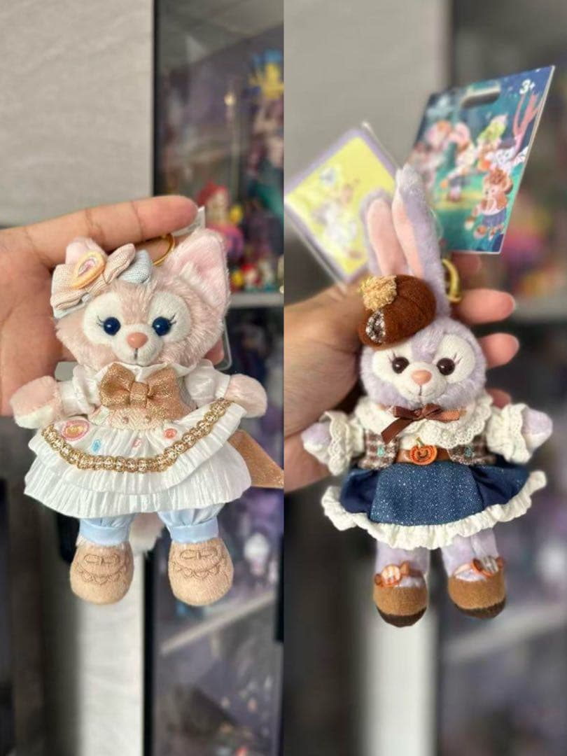 上海ディズニーリーナベルとステラルーキーチェーン2点