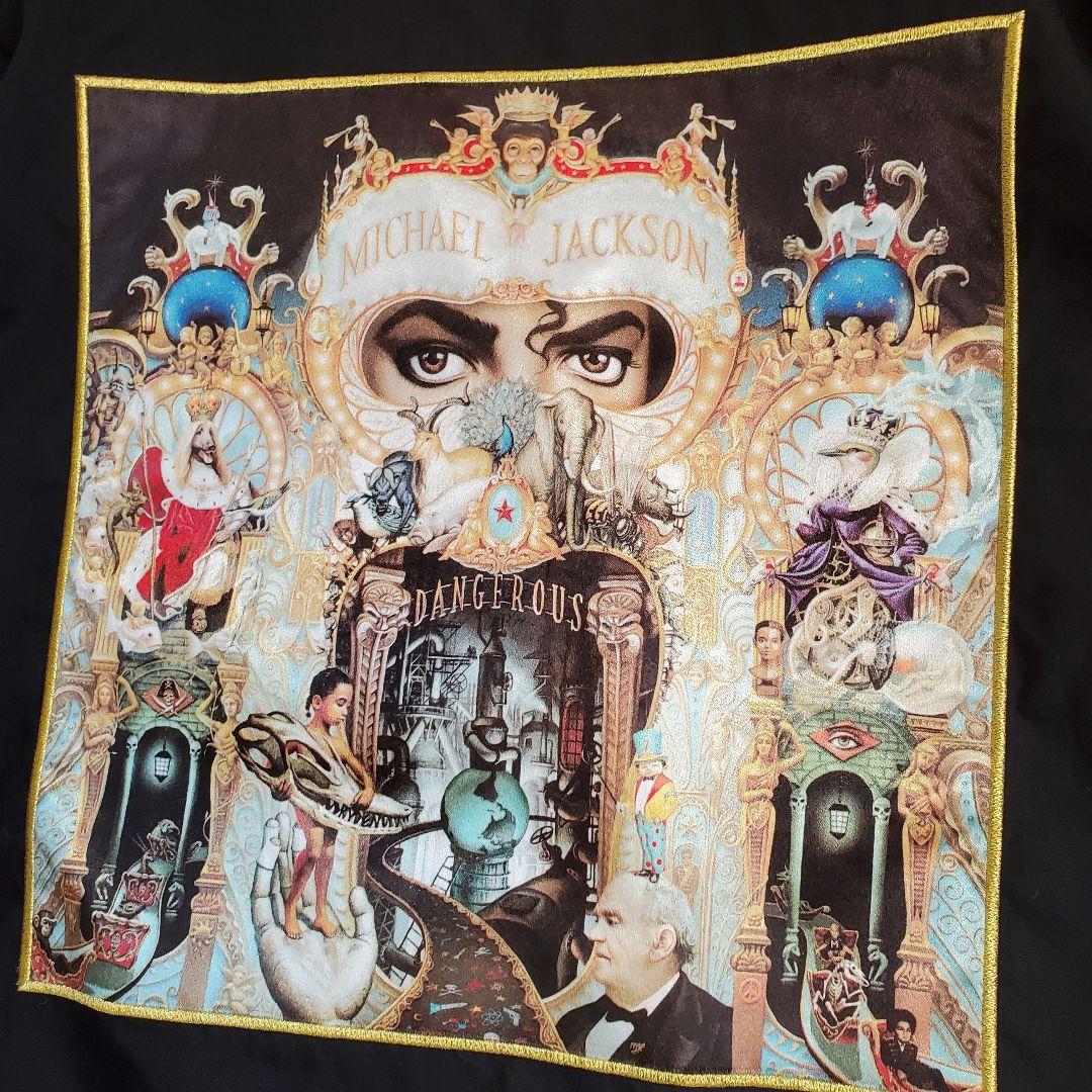 希少 Michael Jackson Dangerous プリントジャケット M