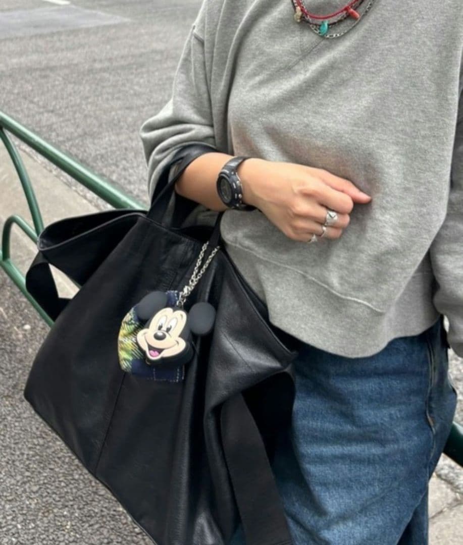 ear PAPILLONNER ワイドテープトートバッグLサイズ