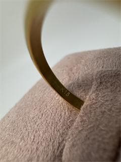 K18ゴールド オクタゴンリング2.5g 11号