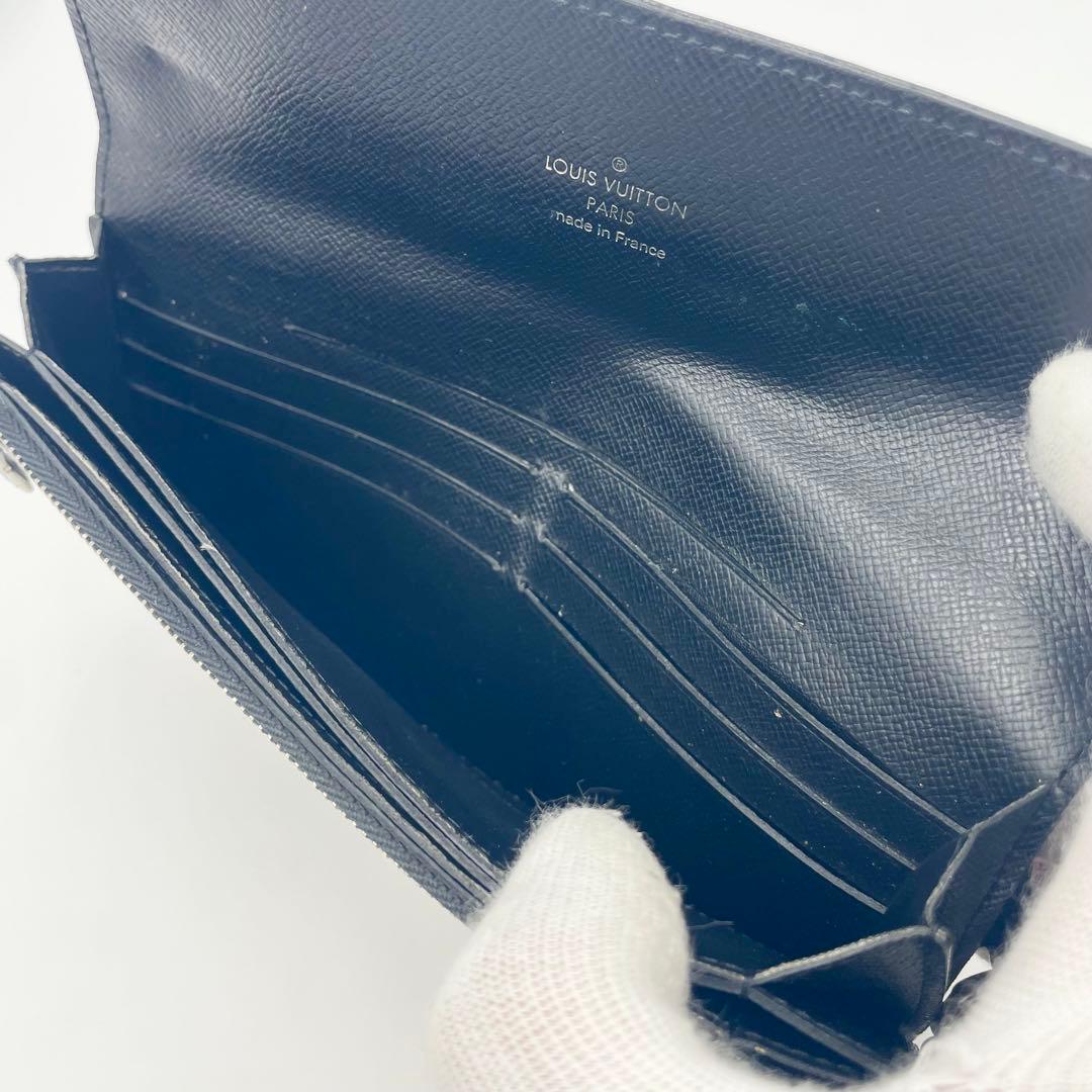 極美品✨ルイヴィトン タイガ ポルトフォイユ・アコルディオン 長財布 チェーン