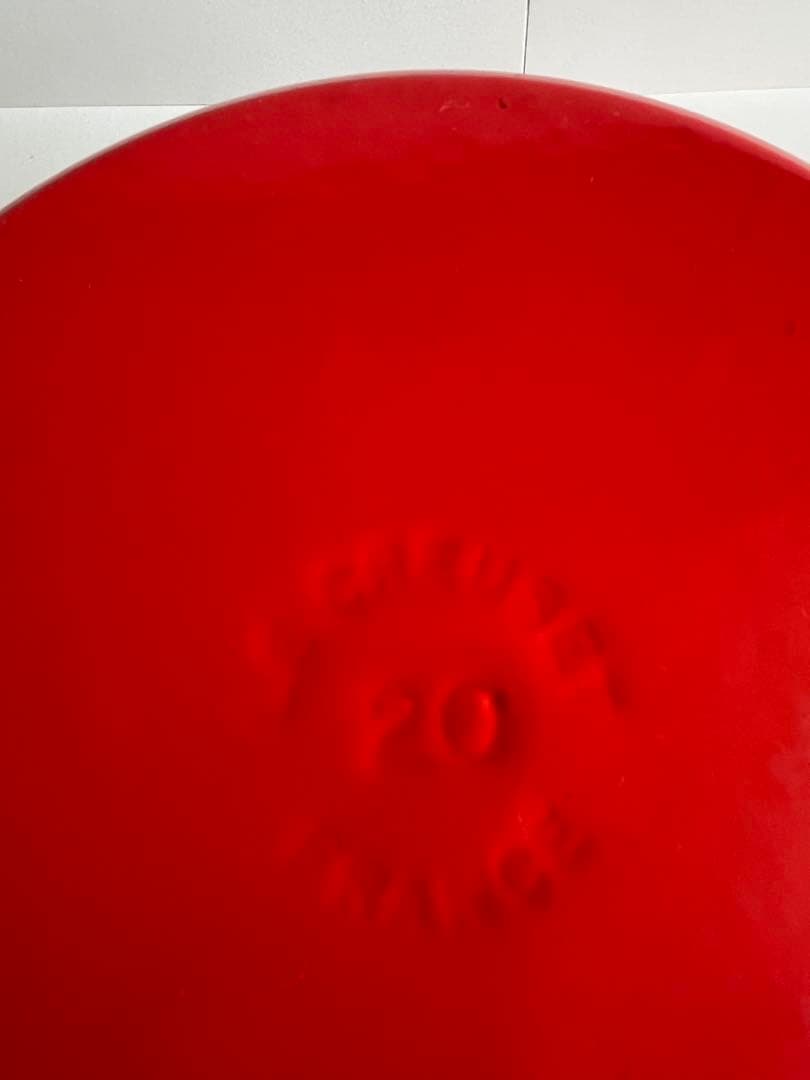 廃盤　ルクルーゼ　le creuset デュッフ　DOUFEU 20cm レッド
