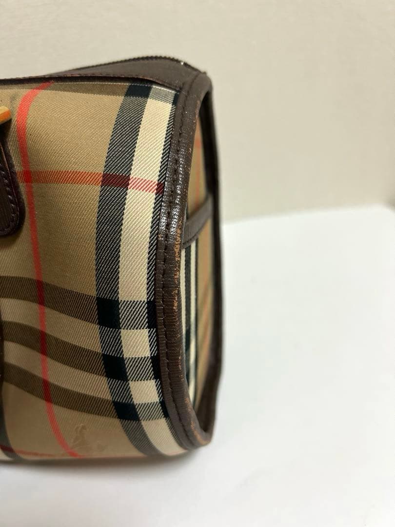 Burberry バーバリー チェック柄 ノバチェック ダッフルバッグ