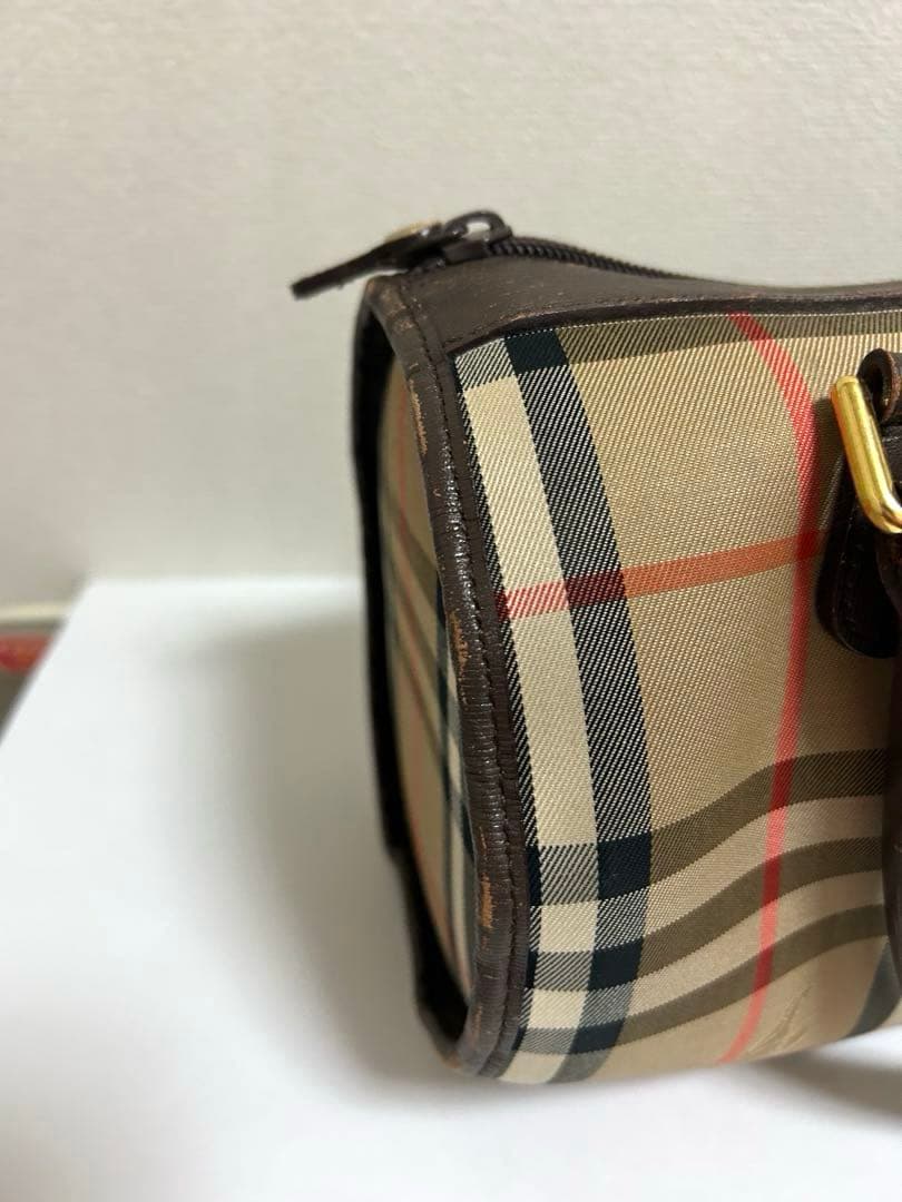 Burberry バーバリー チェック柄 ノバチェック ダッフルバッグ