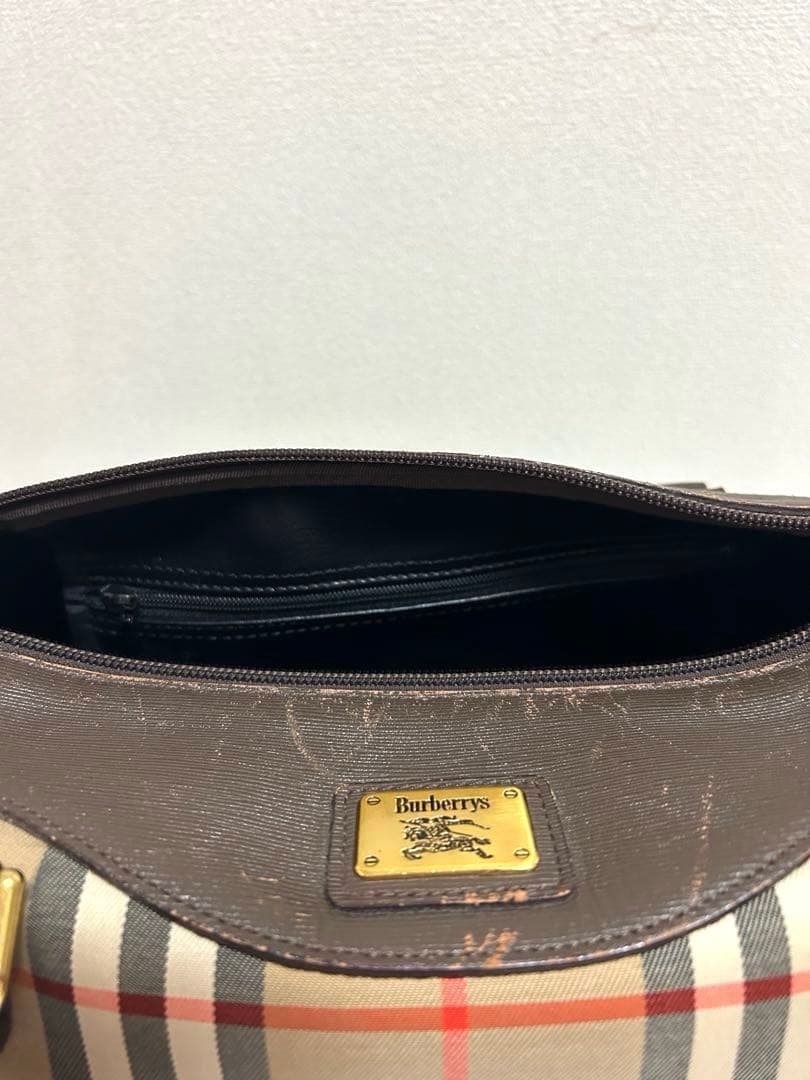 Burberry バーバリー チェック柄 ノバチェック ダッフルバッグ