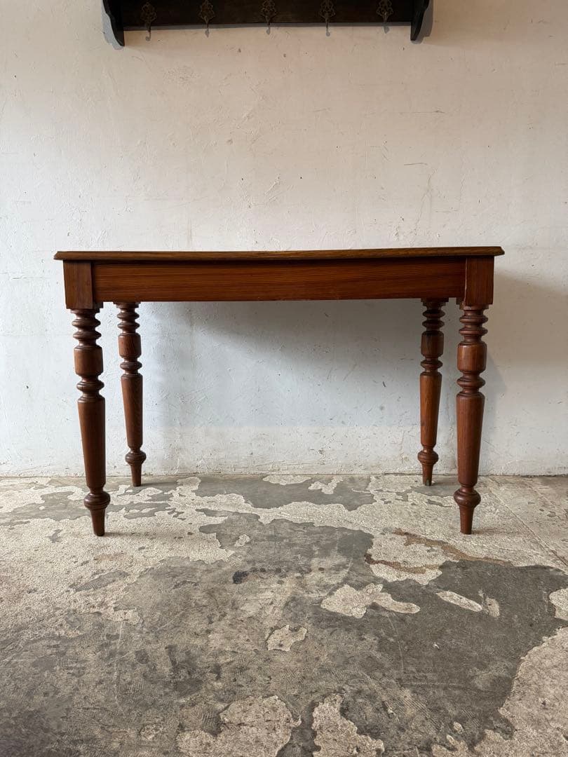 ビンテージ　サイドテーブル　デスク　作業台　コンソール