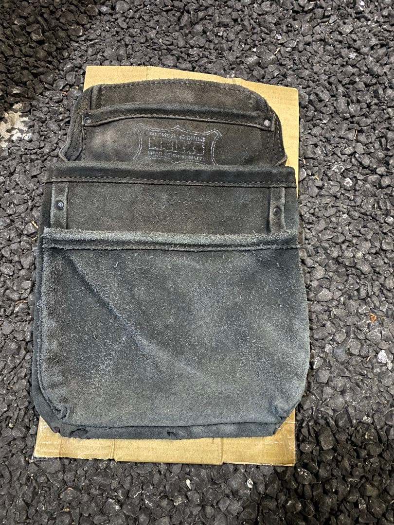 KNICKS ニックス　3段腰袋　KCA-7510B 廃版　スエード