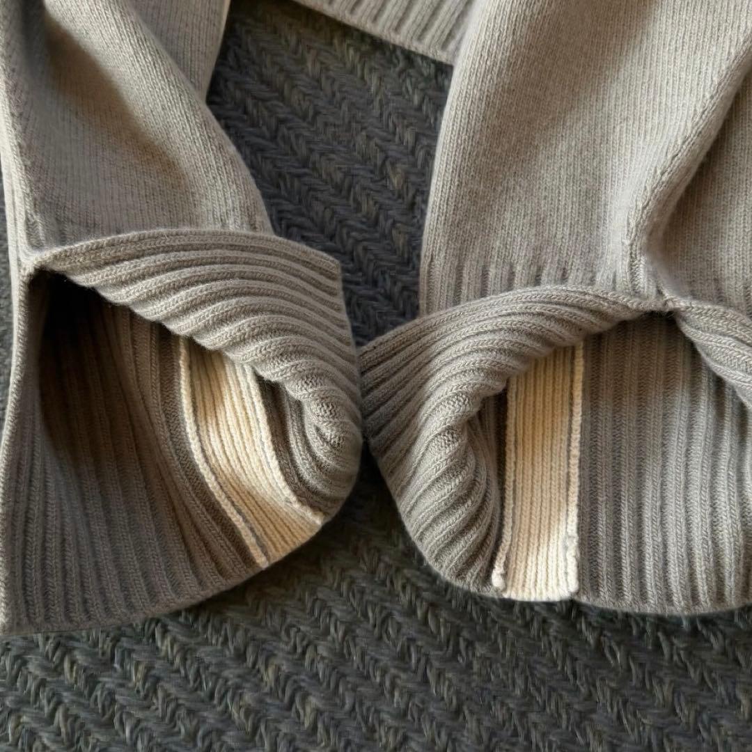 美品✨24AW【AP STUDIO 】カシミヤ混　ライン　ニット　プルオーバー