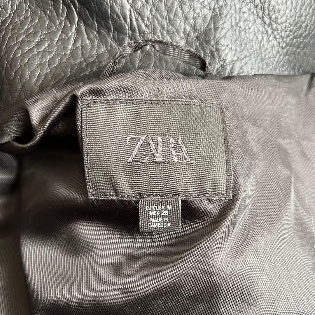 ZARA レザージャケット　ysl似