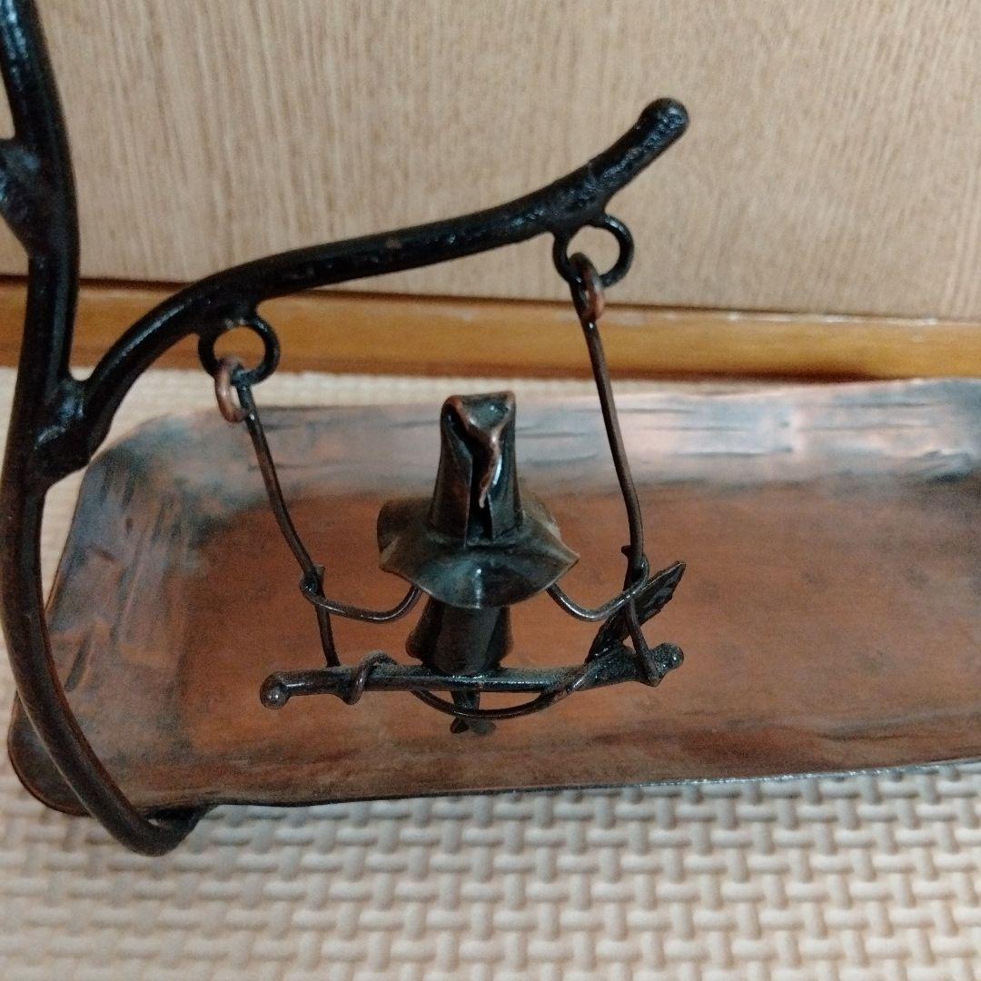 アトリエ　ルートスリー　銅製品　トレイ　ブランコ　インテリア　置物