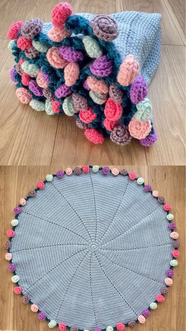 花束ブランケット