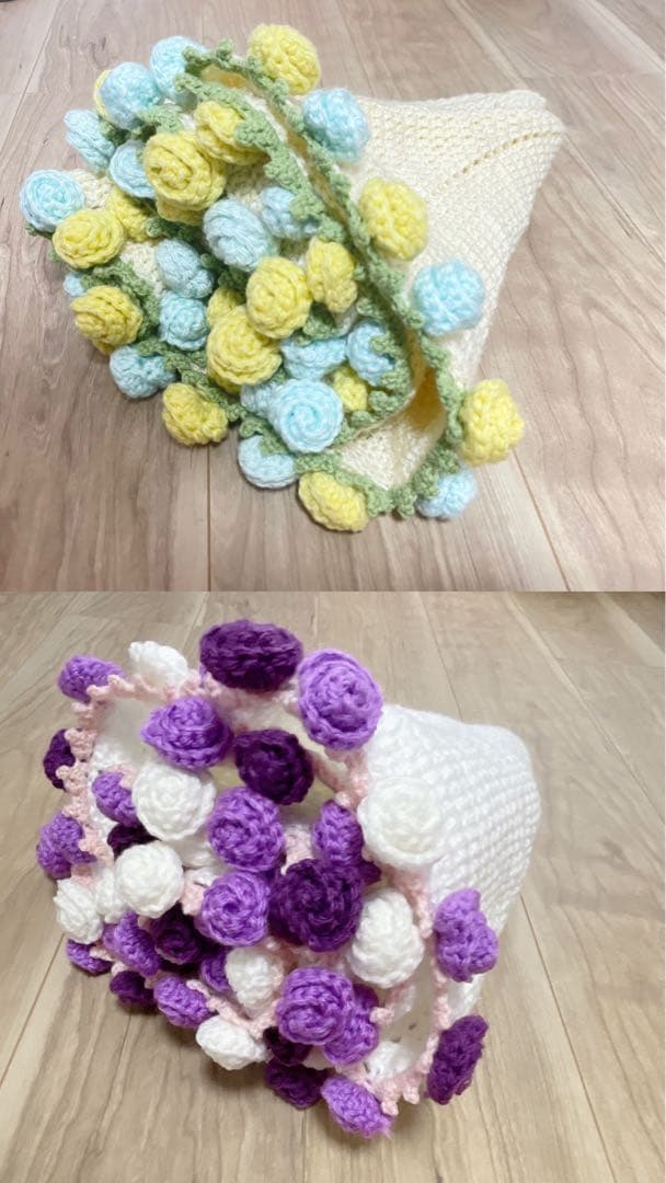 花束ブランケット