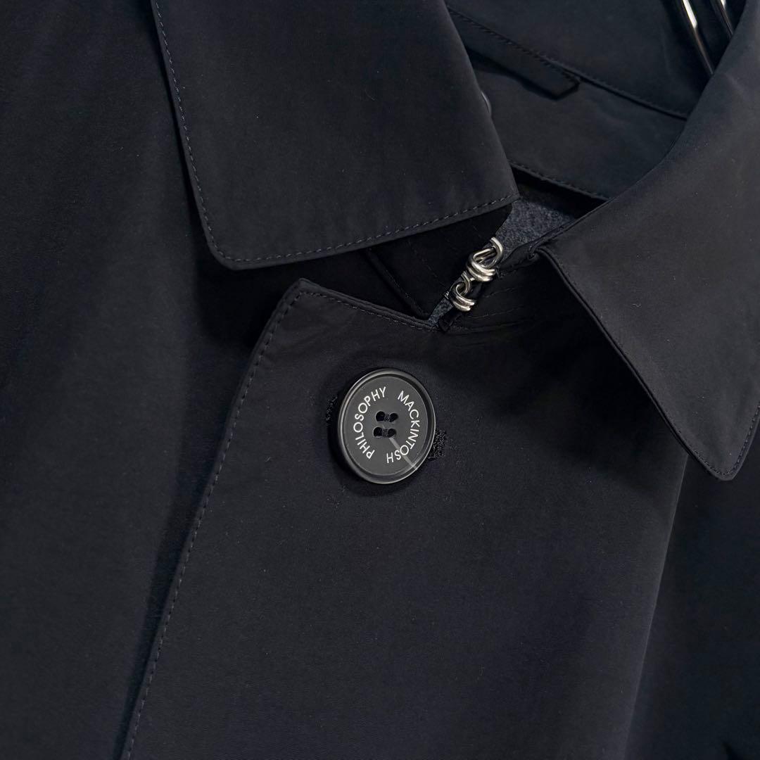 ☆ほぼ未使用☆マッキントッシュフィロソフィー　ステンカラートロッターコート　黒