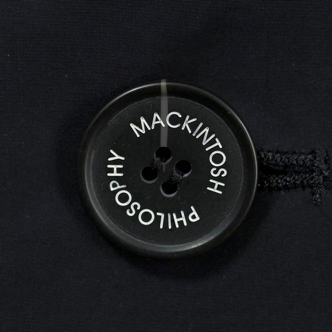 ☆ほぼ未使用☆マッキントッシュフィロソフィー　ステンカラートロッターコート　黒