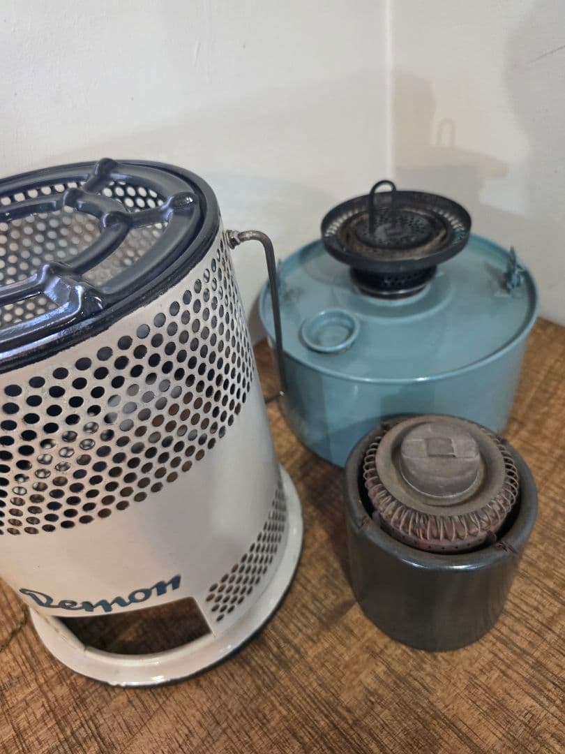 ハ*レ様 超希少 極上美品 　ビンテージストーブ デイトマー デーモン　 水色軍