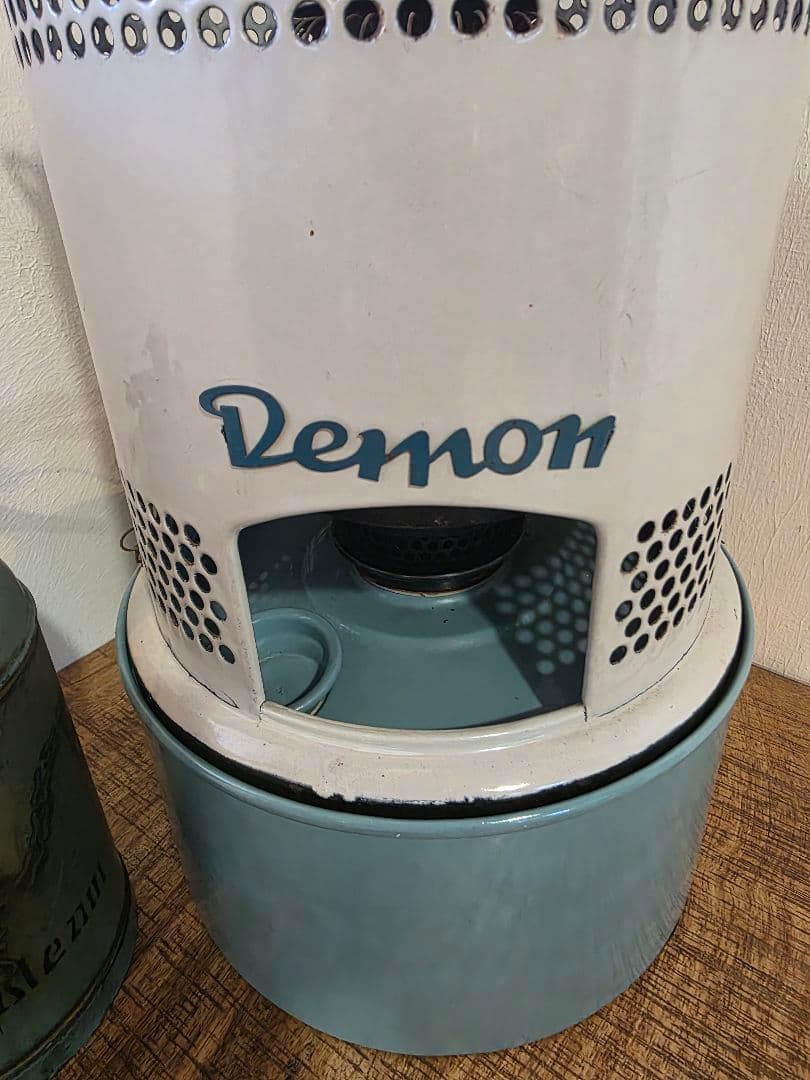 ハ*レ様 超希少 極上美品 　ビンテージストーブ デイトマー デーモン　 水色軍