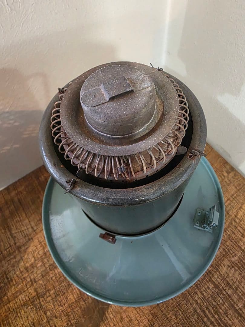 ハ*レ様 超希少 極上美品 　ビンテージストーブ デイトマー デーモン　 水色軍