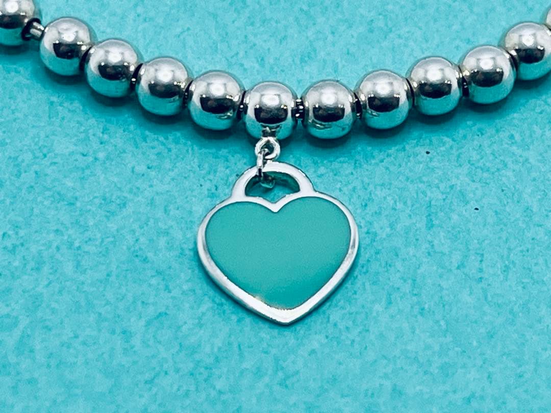 h781 美品　ティファニー　リターントゥ　ミニハート　タグ　ブレスレット925