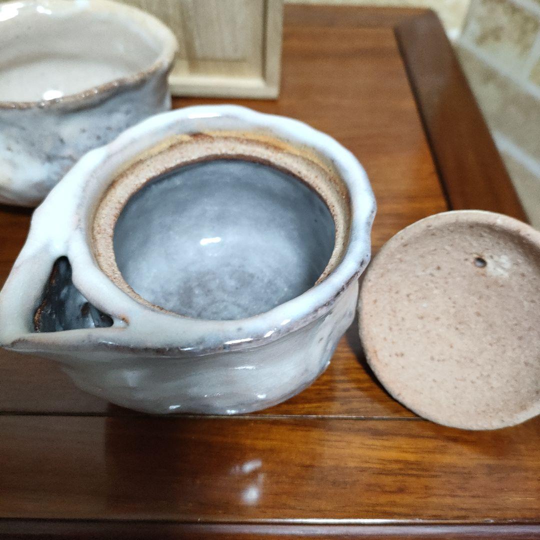萩焼 吉田萩苑 玉隆山 茶道具 煎茶器 煎茶道具 共箱入