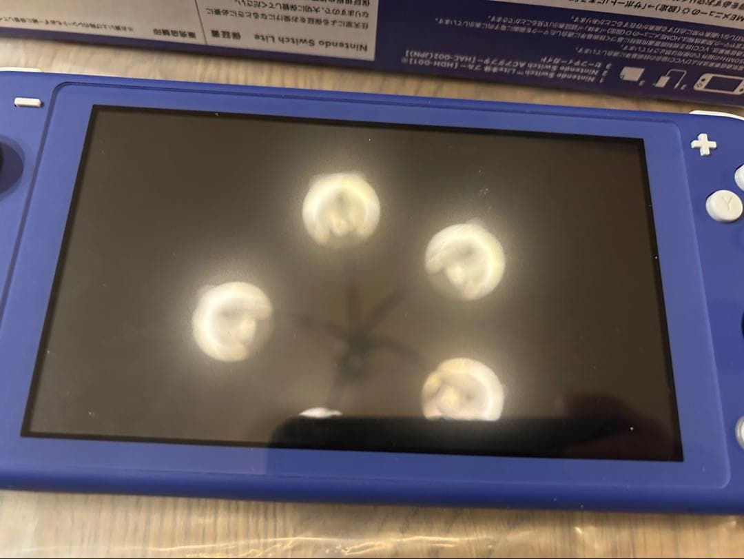 【動作品】ニンテンドースイッチライト ブルー Switch Lite 箱説