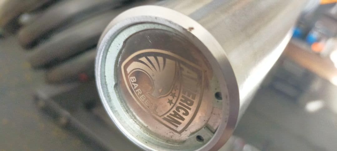 【引取限定】American barbell トレーニングバー（15kg）