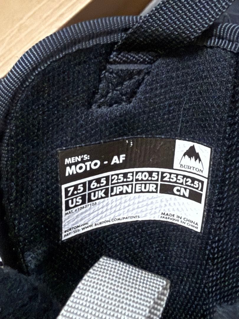 BURTON バートン MOTO ASIAN FIT スノーボード ブーツ