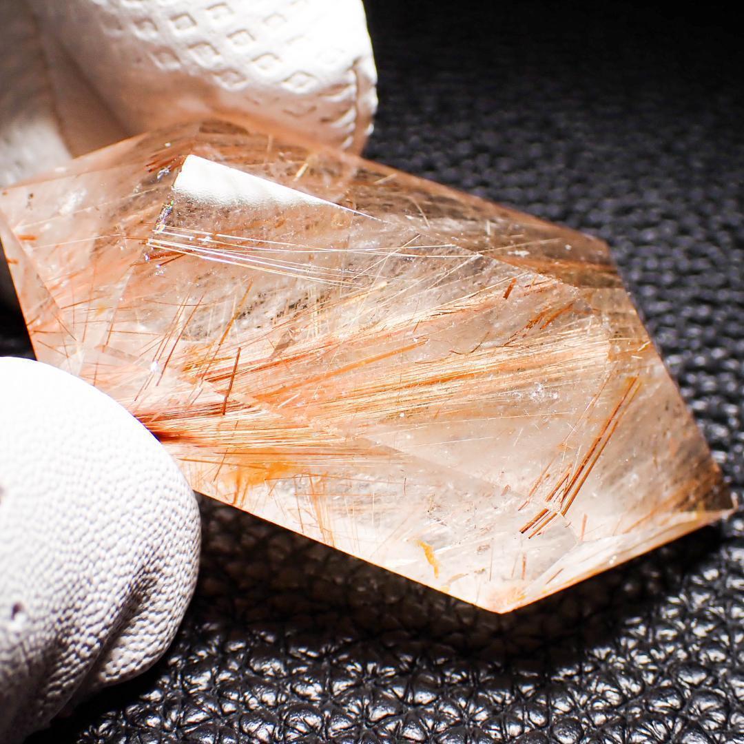 天然石 ゴールドルチル 02 タイチン 水晶 原石 鉱物標本 パワーストーン