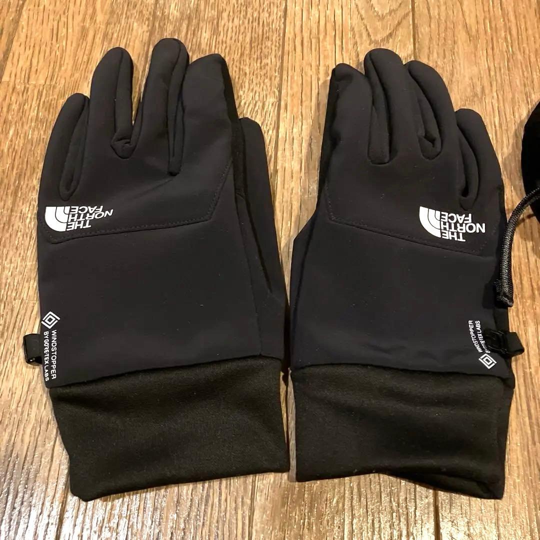 【美品】ノースフェイス　ランニングポーチ・ゴアテックス手袋（Ｌ）