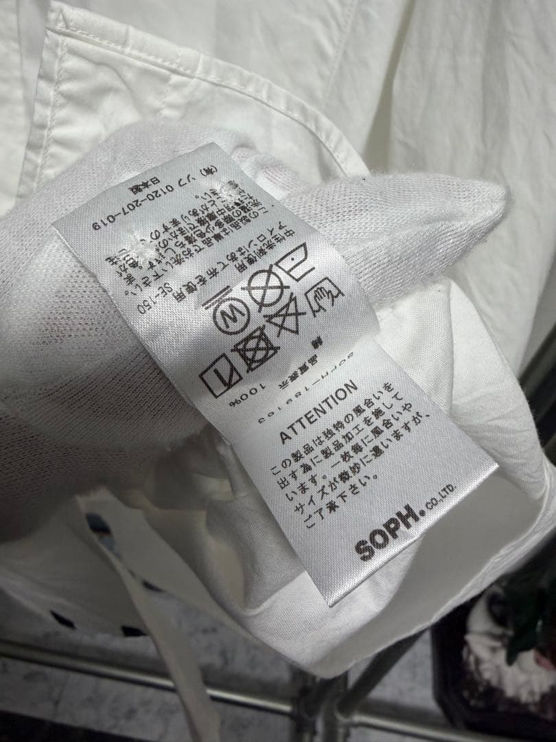 SOPHNET. x 宮島達男 TIME WATERFALL B.D SHIRT