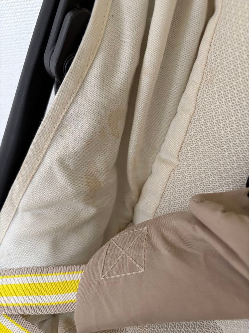 【除菌済み】サイベックス　リベル　オフホワイト　子ども用品　ベビーカー