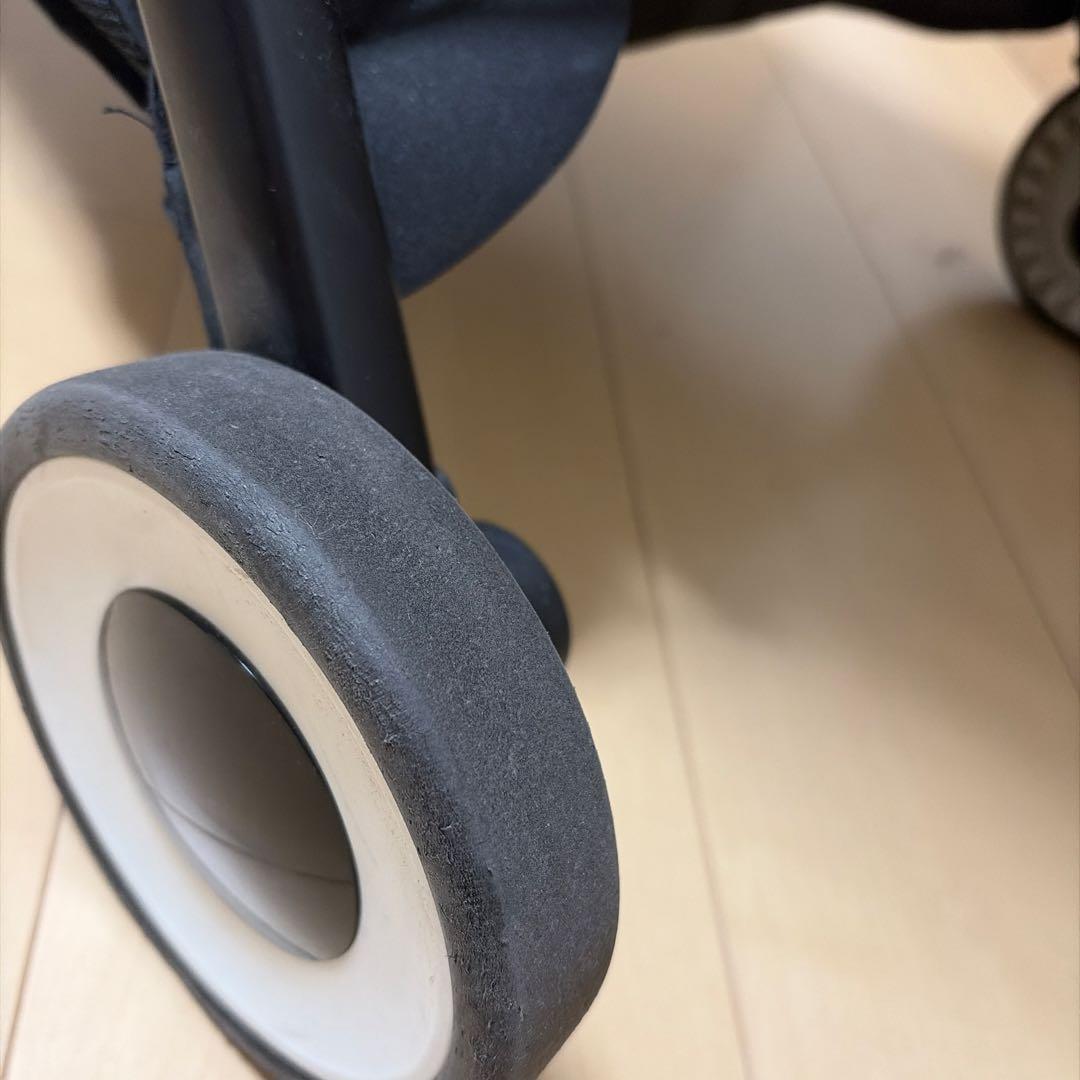 【除菌済み】サイベックス　リベル　オフホワイト　子ども用品　ベビーカー